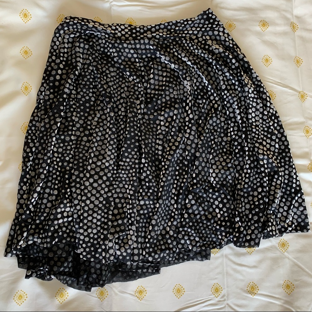 BlackMilk velvet dots skirt